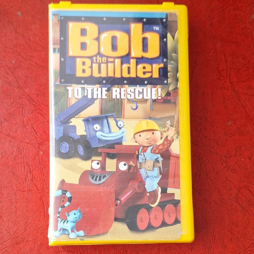 Bob the Builder: To the Rescue! Yellow DVD Case